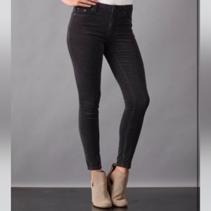 NEW•14•Chelsea Charcoal Corduroy Comfy Stretchy Jeans